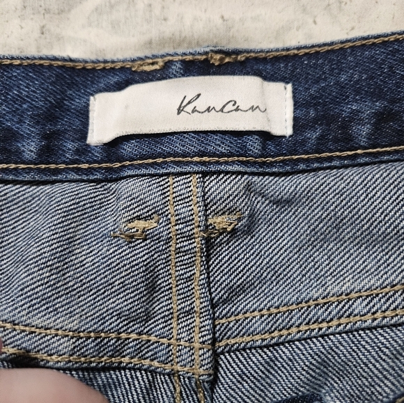 Kancan dark wash distressed jeans! - Picture 3 of 7